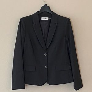 Calvin Klein Charcoal Blazer - Size 14
